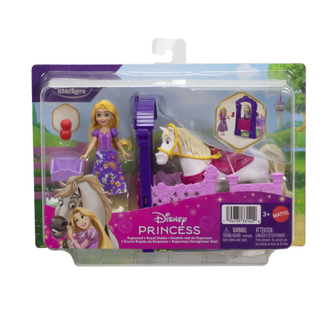 Jucării și Jocuri pentru copii - Disney princess set de joaca grajdul regal al lui rapunzel papusa si accesorii copii 3 ani - 8 ani