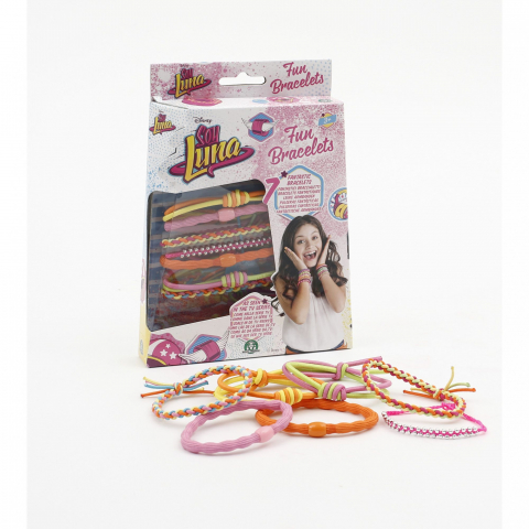 Jucării și Jocuri pentru copii - Disney Soy Luna - Set bratari varsta 3-5 ani ,5-7 ani, Fete