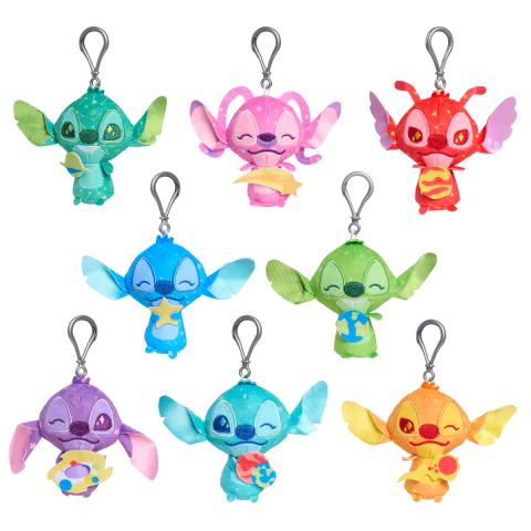 Jucării și Jocuri pentru copii - Disney Stitch - Breloc plus surpriza, diverse modele copii varsta 3 ani +