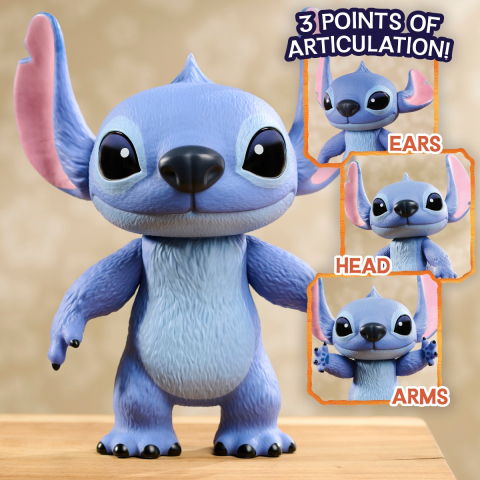 Disney Stitch - Figurina articulata vinil 35 cm copii varsta 3 ani + [6]