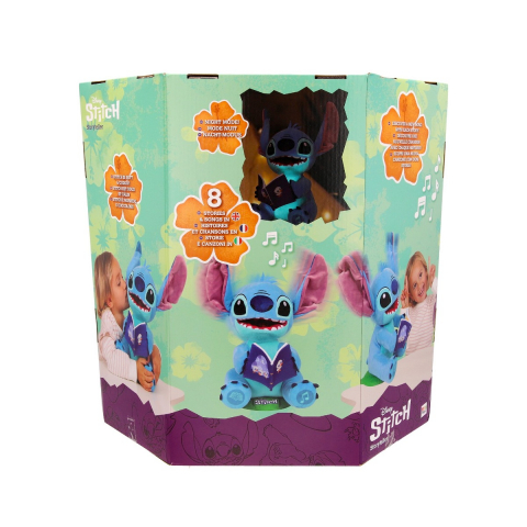Disney Stitch - Jucarie interactiva, Stitch Povestitorul varsta 3-5 ani ,5-7 ani ,7-9 ani, Unisex [7]