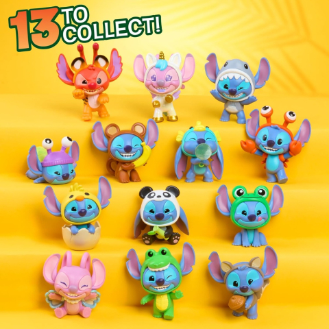 Disney Stitch - Mini-figurina ascunsa in capsula, Animal Series, S1 copii varsta 3-5 ani|5-7 ani [2]