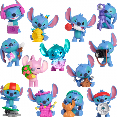 Disney Stitch - Mini-figurina ascunsa in capsula, Hobby S5 varsta 3-5 ani ,5-7 ani, Unisex [1]
