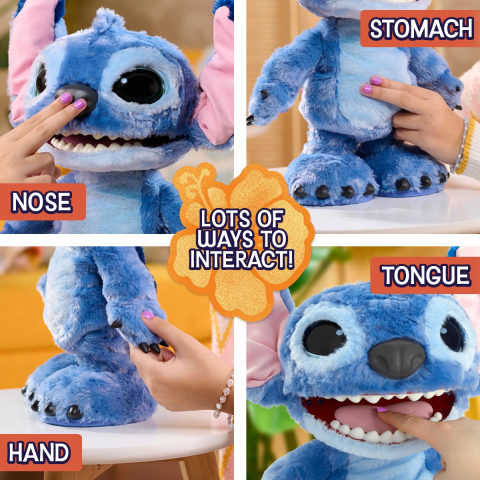 Disney Stitch - Plus interactiv, 100+ sunete si reactii copii varsta 3-5 ani|5-7 ani|7-9 ani|9-12 ani|12-14 ani [3]