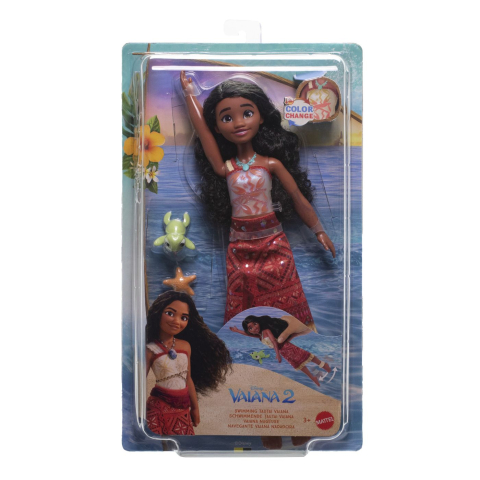 Jucării și Jocuri pentru copii - Disney vaiana 2 color change set papusa vaiana innot cu accesorii copii varsta 3 ani - 8 ani