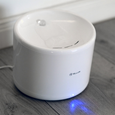 Dispenser apă animale WiFi Tellur Smart, 2L, Alb [5]
