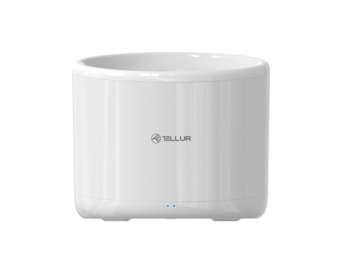 Periferice IT - Dispenser apă animale WiFi Tellur Smart, 2L, Alb