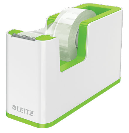 Articole pentru birou - Dispenser banda adeziva 19mm*33m verde/alb wow leitz