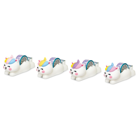 Dispenser banda adeziva Magic Unicorns cu banda imprimata, 4 culori  varsta 3 ani+,6 ani+,8 ani+ [3]