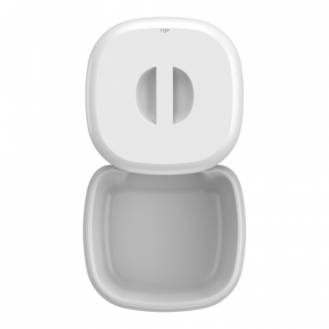 Dispenser hrană animale WiFi Tellur Smart, Cameră UltraHD, 4L, Alb [8]