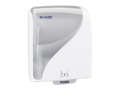 Curatenie, intretinere casa - Dispenser rola prosop autocut alb Lucart Identity