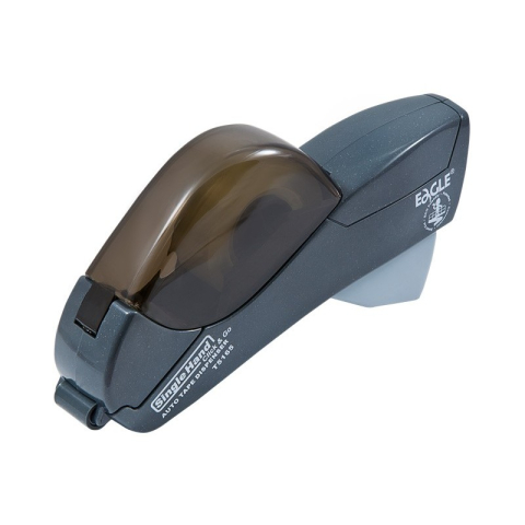 Birotică și Papetărie - Dispenser semiautomat EAGLE, TY5165AB, 19mmx33m/12mmx33m, 2 role incluse, negru
