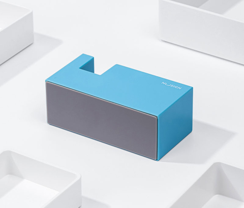 Dispenser stabil pentru banda adeziva 18mm bleu nusign deli [2]