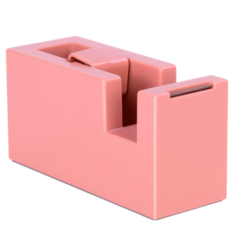 Articole pentru birou - Dispenser stabil pentru banda adeziva 18mm roz nusign deli