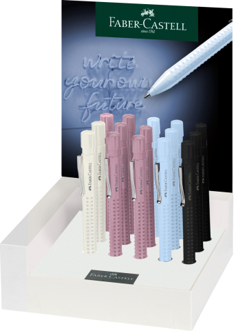 Birotică și Papetărie - Display 15 buc pix grip 2010 harmony 2024 faber-castell