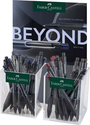 Birotică și Papetărie - Display 24 pixuri gel cu mecanism 0.7mm beyond faber-castell