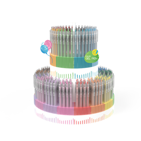 Birotică și Papetărie - Display 288 pixuri cu gel cu mecanism g118 delight deli