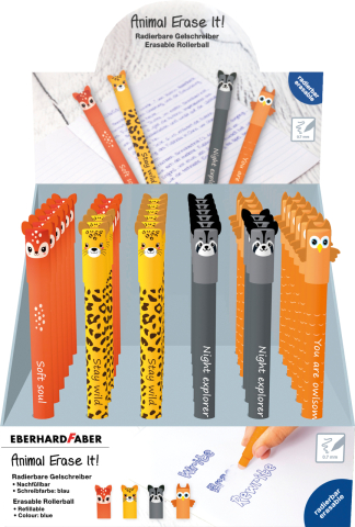 Display 36 rollere 0.7 mm albastru erasable ed 2026 eberhard faber [1]
