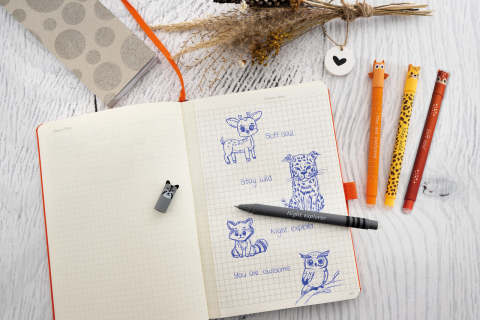 Display 36 rollere 0.7 mm albastru erasable ed 2026 eberhard faber [2]