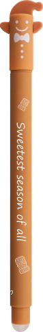 Display 36 rollere 0.7 mm albastru erasable winter edition 2025 eberhard faber [2]