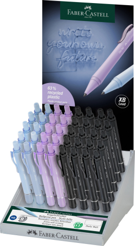 Birotică și Papetărie - Display 40 buc pix cu mecanism xb daily faber-castell