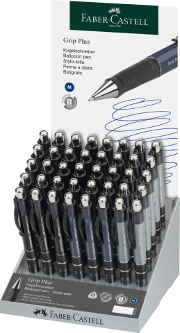 Birotică și Papetărie - Display 40 pixuri grip plus faber-castell
