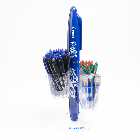 Rechizite Școlare - Display echipat frixion(75 rolere+45 seturi rezerve) pilot