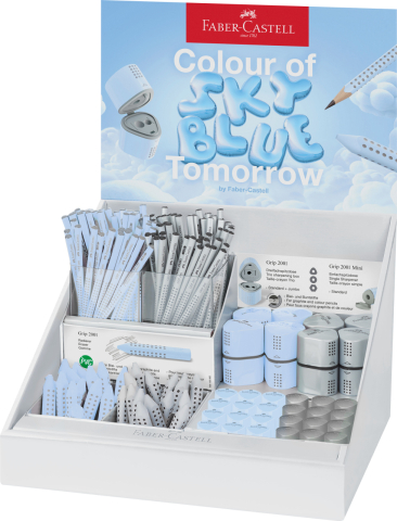 Rechizite Școlare - Display grip family 2024 (120cr+8asc+ 24asc.mini+30 rad) faber-castell