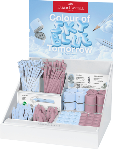 Rechizite Școlare - Display grip family 2026 (120cr+8asc+ 24asc.mini+30 rad) faber-castell