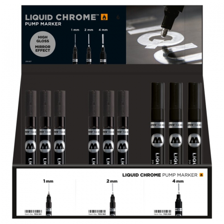 Design urban - Liquid Chrome Display Set Complete