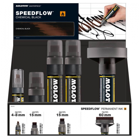 Graffiti, Tuș - SpeedFlow Display Set Marker Collection