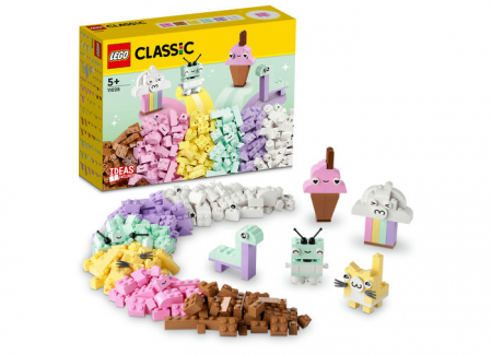 LEGO® - Distractie creativa in culori pastel, varsta de la 5 ani la 12 ani