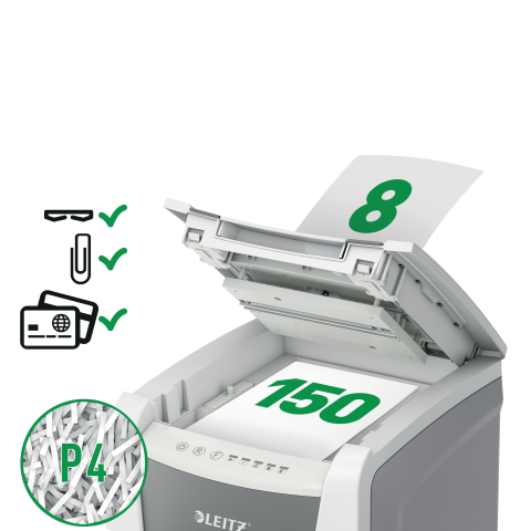 Distrugator automat doc iq office cross-cut 150 coli p4 leitz [1]