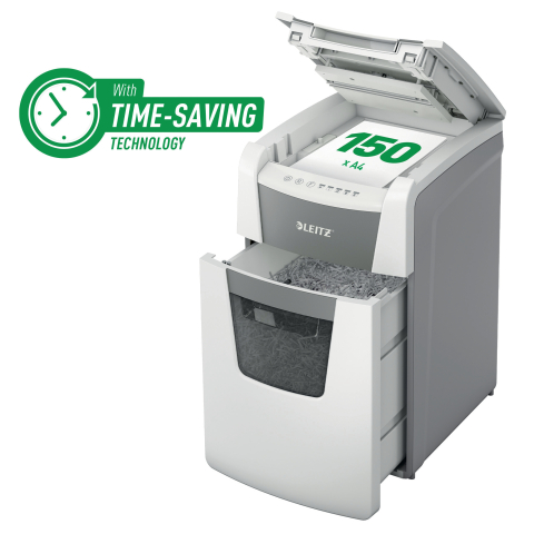 Birotică și Papetărie - Distrugator automat doc iq office micro-cut 150 coli p5 leitz