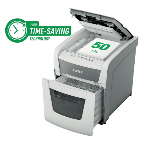Birotică și Papetărie - Distrugator automat doc iq small office cross-cut p4 leitz