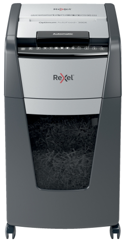 Distrugator automat optimum 300x p4 cross-cut 300 coli rexel [1]
