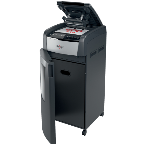 Birotică și Papetărie - Distrugator automat optimum 600x p4 cross cut 600 coli rexel