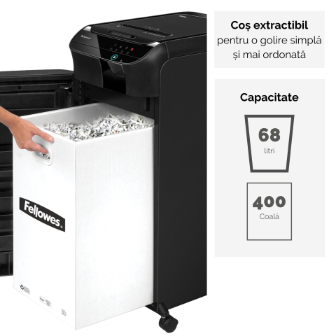 Distrugator doc automat automax 350c cross-cut fellowes [4]