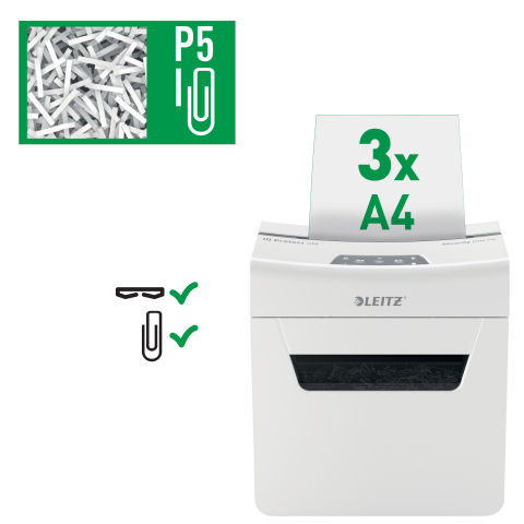 Birotică și Papetărie - Distrugator doc iq protect 3m micro-cut 3 coli p5 leitz