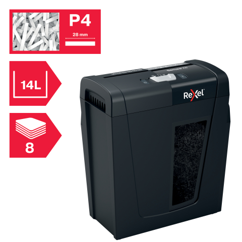 Birotică și Papetărie - Distrugator doc manual secure x8 cross-cut rexel