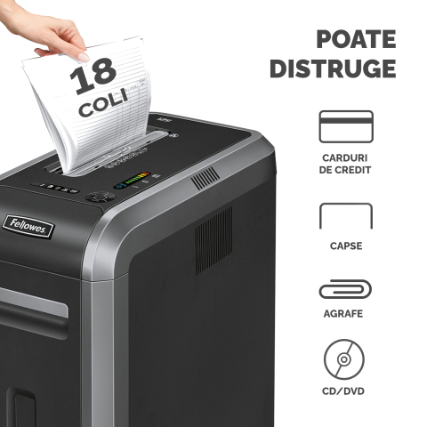 Distrugator documente 125i strip-cut fellowes [2]