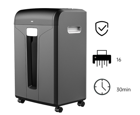 Distrugator documente 14400 cross cut 4*40, 16 coli, niv securitate 4 deli [2]