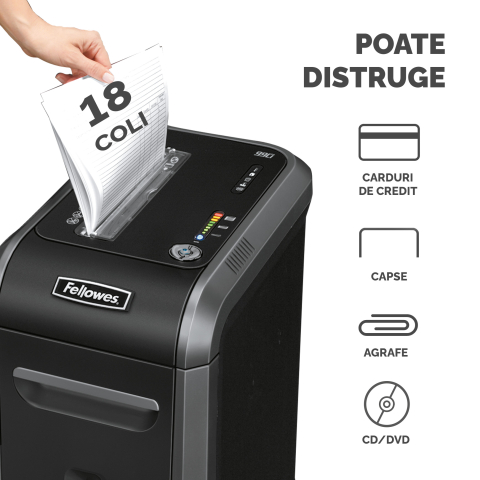 Distrugator documente 99ci cross-cut fellowes [2]