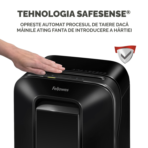Distrugator documente lx201 micro-cut negru fellowes [4]