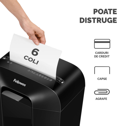 Distrugator documente lx25 cross-cut fellowes [2]
