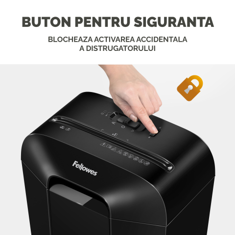 Distrugator documente lx25 cross-cut fellowes [3]