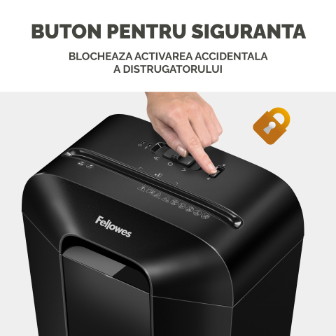 Distrugator documente lx45 cross-cut fellowes [3]