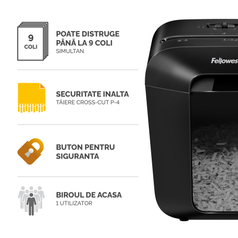 Distrugator documente lx50 cross-cut fellowes [1]
