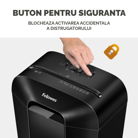 Distrugator documente lx50 cross-cut fellowes [3]