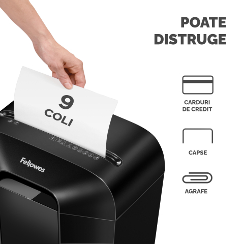 Distrugator documente lx50 cross-cut fellowes [2]